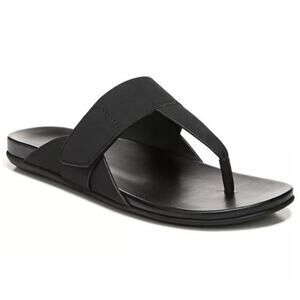 Naturalizer Faux Leather Gen N Twirl T-Strap Comfort Sandals in Black 5.5